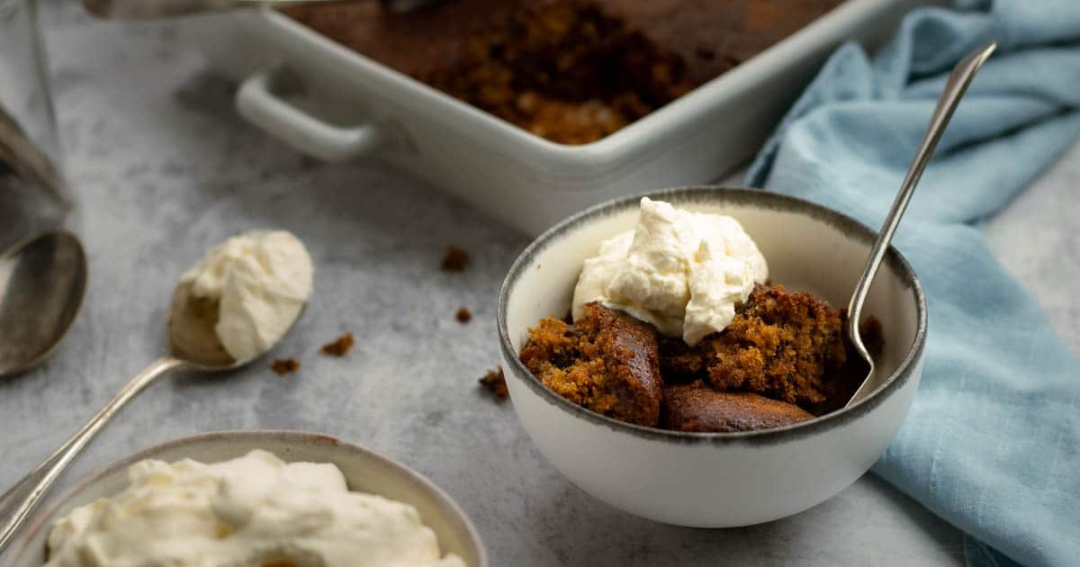 Tipsy Tart (Cape Brandy Tart or Pudding) Salty Ginger