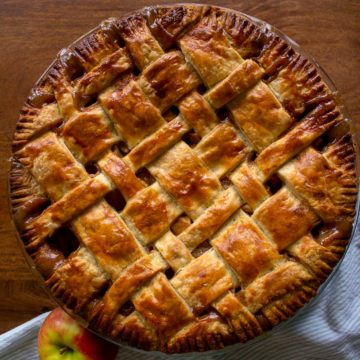 Apple Pie with Lattice Top