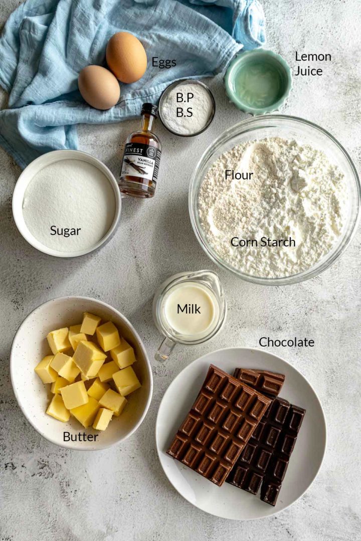 Chocolate Chip Muffin Ingredients
